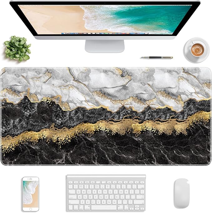 Extended Gaming Mouse Pad, XXL Large Mouse Mat 30 x 14 Inch, Big Computer by Atufsuat