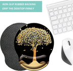 Mouse Pad with Wrist Support, Ergonomic Mouse Pad with Memory Foam Wrist Rest - Image 4