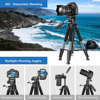 JOILCAN Tripod Camera Tripods, Heavy Duty Tripod Stand, Professional Travel - Image 3