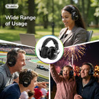 Dr.meter Hearing Protection Ear Muffs, 31dB Noise Reduction Safety Earmuffs - Image 7