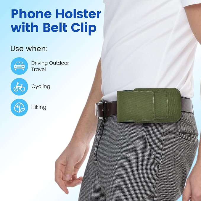 BECPLT for iPhone 17 Pro Max Air 16/15/14/13/12/11 Pro Max Nylon Cell Phone - Image 5