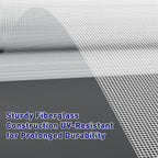 MAGZO Window Screen Replacement Mesh 48"W x 99"L - Image 3