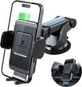 ZeeHoo Wireless Car Charger, 15 W Fast Charging Auto-Clamping Car Mount by ZEEHOO%C2%AE