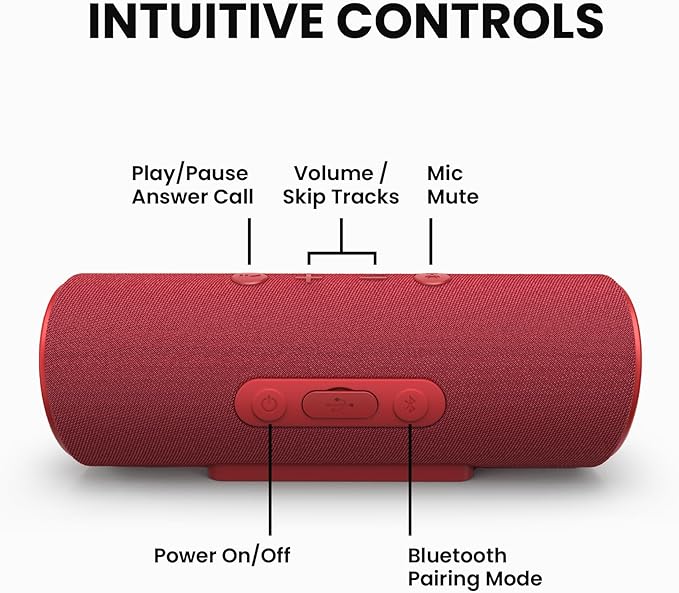 Cleer Scene Wireless Bluetooth Speaker, Stereo Wireless Pairing, Waterproof IPX7 - Image 2