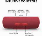 Cleer Scene Wireless Bluetooth Speaker, Stereo Wireless Pairing, Waterproof IPX7 - Image 2