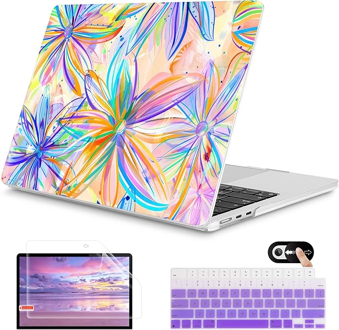 Mektron for 2025 M4 MacBook Air 13.6 Inch A3240 Case Fits 2023 A2681 M2 2024 by Mektron