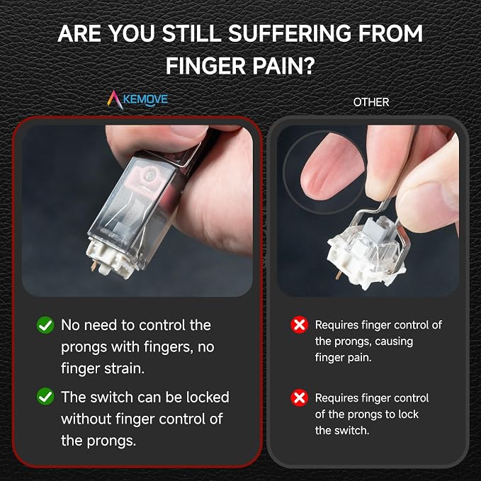 KEMOVE P10 2-in-1 Switch & Keycap Puller - Image 2