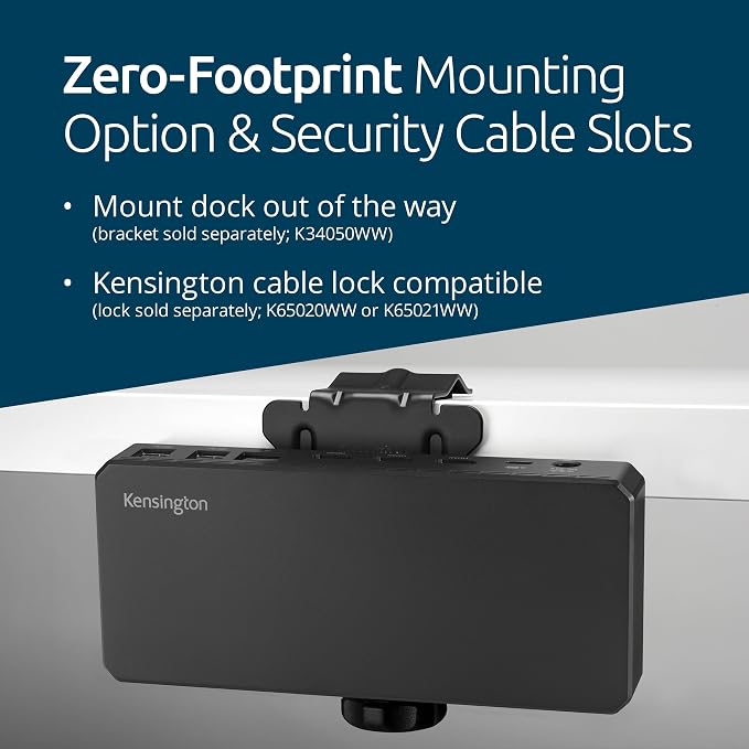 Kensington SD4760P 11-in-1 USB-C Docking Station Triple Monitor DisplayLink - Image 6