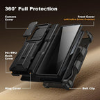 TONGATE for Z Fold 6 Case, Full-Body Military Drop Phone Case for Samsung - Image 3