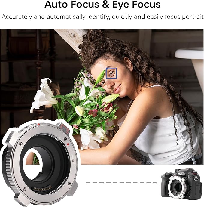 VILTROX EF-M1 Pro Auto Focus Lens Adapter Lens Mount Converter - Image 3