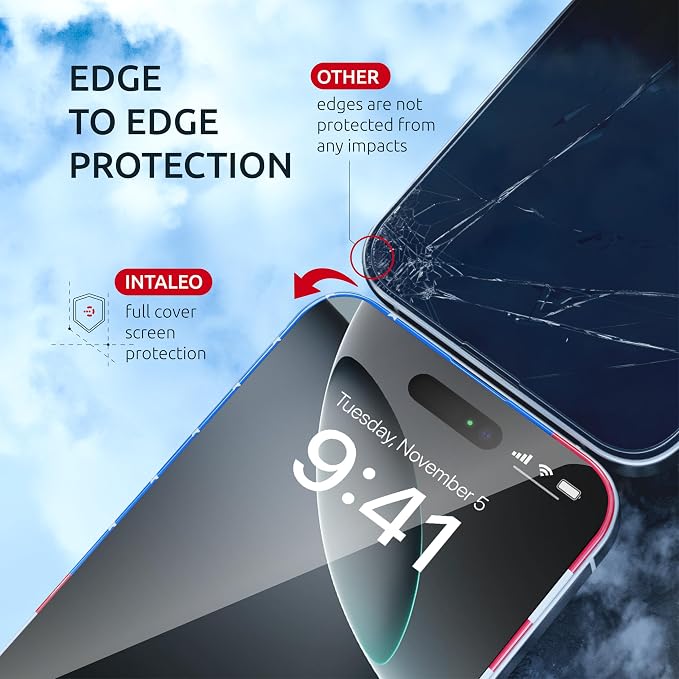 Screen Protector for iPhone 16 Pro Max – USA Flag & Black Frame Design - Image 7