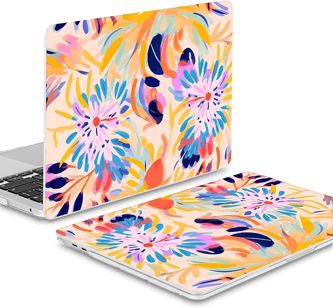 Mektron for MacBook Air 13 Case A1466/A1369, Snap-on Plastic Hard Shell Cover - Image 4