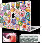 MEEgoodo for MacBook Air 13 inch Case 2021 2020 2019 2018 Released A2337 M1 by MEEgoodo