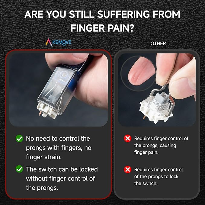 KEMOVE P10 2-in-1 Switch & Keycap Puller - Image 2