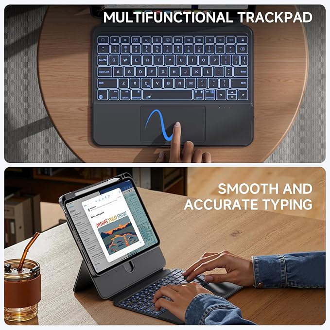 ONLY fit for 2024 M4 iPad Pro 11 inch Case - Image 8