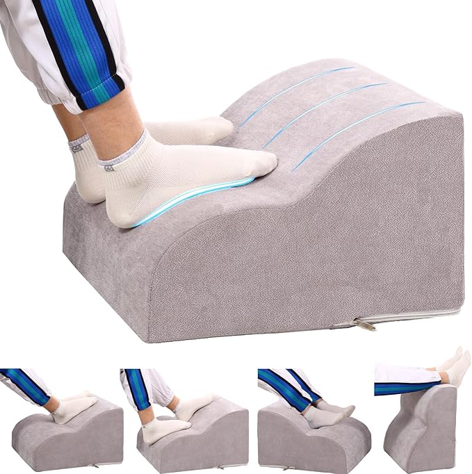 Foot Rest for Under Desk at Work.Multifunctional 3-Tier Foot Stool, by Unknown
