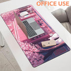 Mouse Pad Large Cake Shop and White Cats Non-Slip Gaming Desk Mat - Image 5