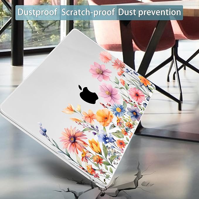 Mektron for 2025 M4 MacBook Air 13.6 Inch A3240 Case Fits 2023 A2681 M2 2024 - Image 6