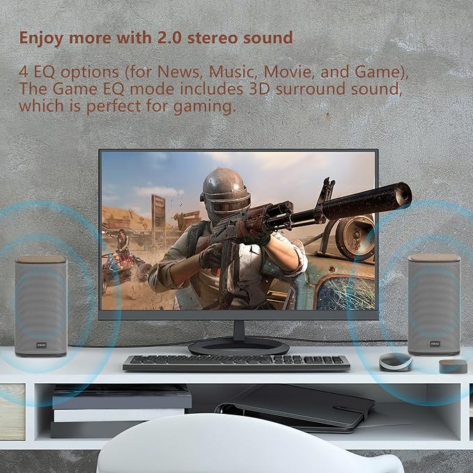 KEiiD Bluetooth Computer Speakers - Image 4