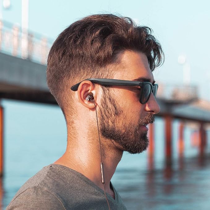 LUDOS Clamor Wired Earbuds in-Ear Headphones, 5 Years Warranty, Earphones - Image 3