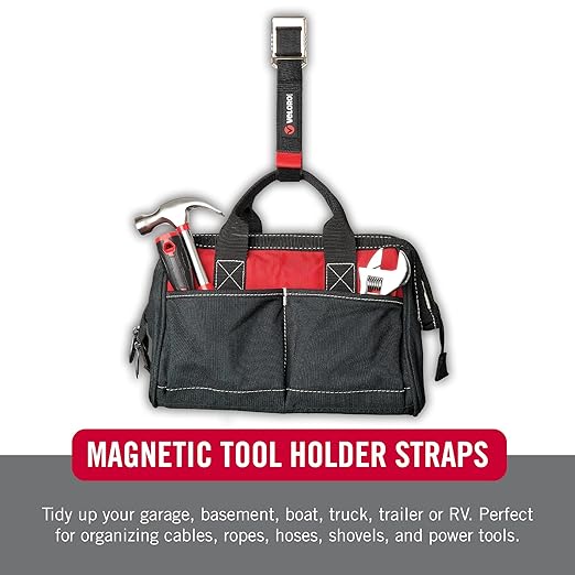 VELCRO Brand Magnetic Straps – Reusable Cord, Hose & Tool Organizer - Image 6