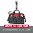 VELCRO Brand Heavy Duty Magnetic Storage Strap, Holds 15lbs, - Image 6