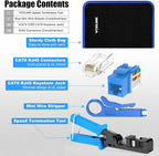 VCELINK Speed Termination Tool for VCE 90-Degree Keystone Jacks Punch Down - Image 6