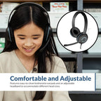 Cyber Acoustics USB Stereo Headset – Durable, and Clear Communication in - Image 2