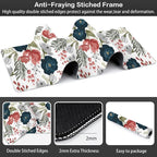 Watercolor Flowers Desk Mat, Large Colorful Floral Gaming Keyboard Mouse Pad - Image 3