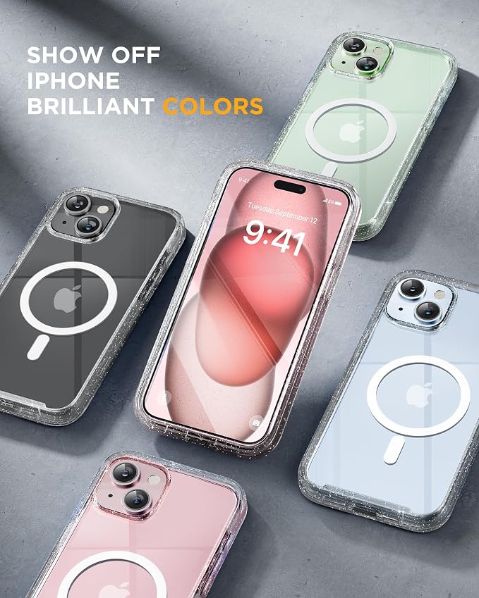Miracase Glass Series for iPhone 15 Case Full-Body Magnetic Case - Image 7