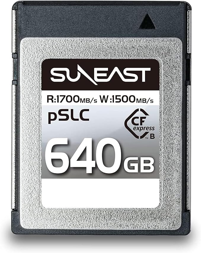 ULTIMATE PRO CFexpress Type B Card 640GB pSLC Series SE-CFXB640S1700 by SUNEAST