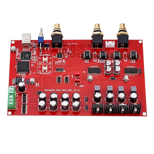 F-2-F HiFi DAC Converter Audiophile Dual AD1865R NOS R2R Decoder FPGA by FLYINSKYAUDIO