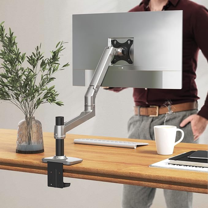 Single Monitor Arm Desk Mount, Holds Screens up to 40 Inches and 25 lbs - Image 7