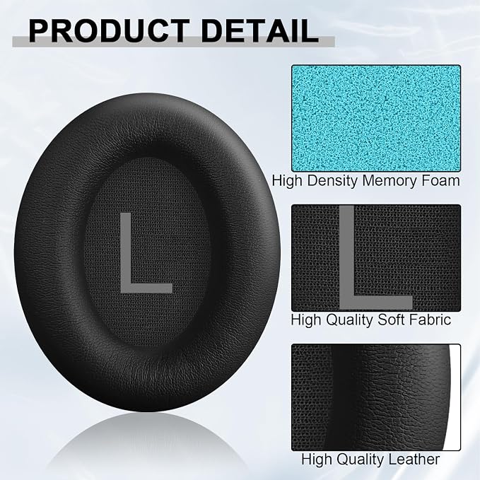 Replacement Ear Pads for Bose QuietComfort 45/QuietComfort SE/Quiet Comfort - Image 5