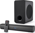 Sound Bar Speakers Bluetooth Wireless, TV Speakers Sound Bar Subwoofer by FansbeDirect