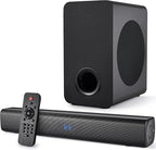 Sound Bar Speakers Bluetooth Wireless, TV Speakers Sound Bar Subwoofer by FansbeDirect