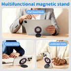 Magnetic Phone Holder for Magic Keyboard, Slim Portable Foldable Magnetic Phone - Image 6
