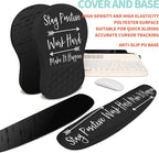 2-in-1 Ergonomic Set, Wave Rise Keyboard Wrist Rest and Massage Bulge Slope - Image 6