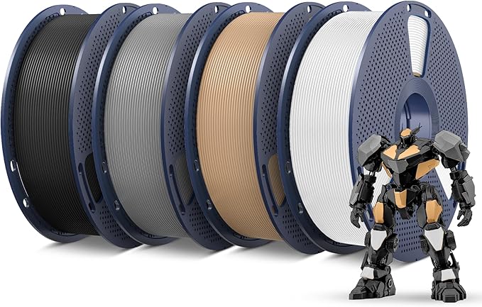 SUNLU PETG Filament 1.75mm 4KG Bundle, Less Stringing and Good Layer Adhesion by SUNLU