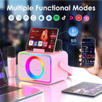 Karaoke Machine, Portable Bluetooth Speaker - Image 5