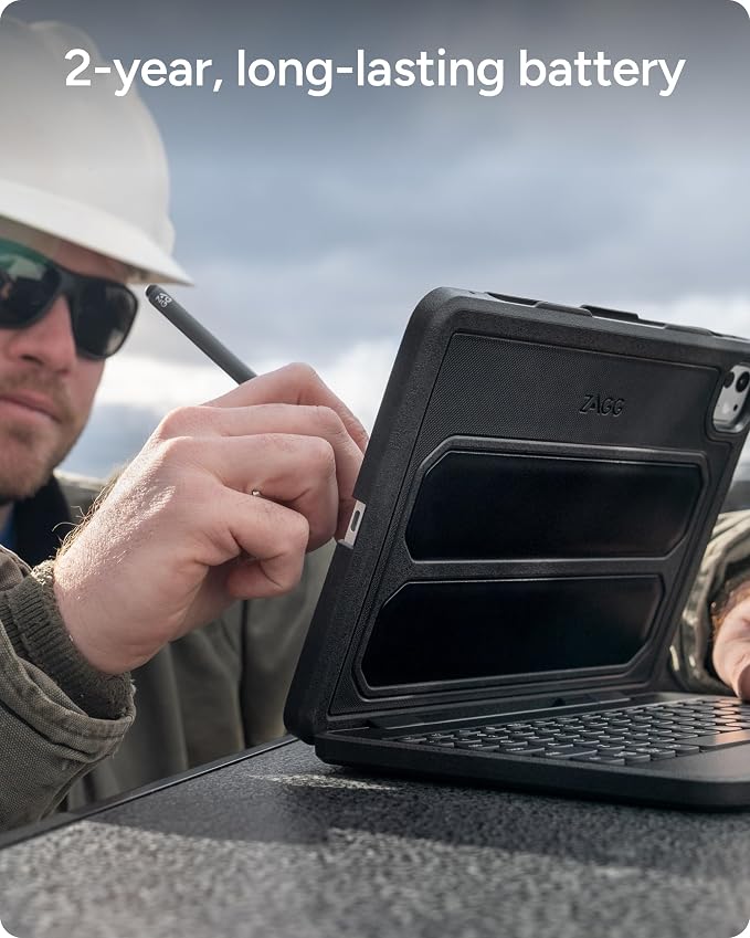 ZAGG Rugged Book Detachable Case and Magnetic-Hinged Keyboard - Image 7
