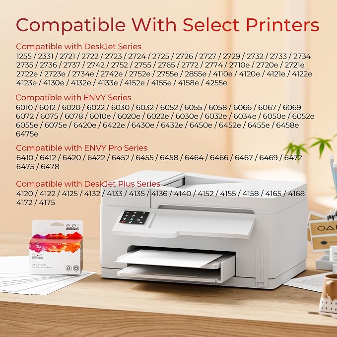 67XL Ink Cartridge Compatible for HP Ink 67 for HP 67XL Black Ink Cartridge - Image 2