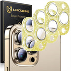 UniqueMe 3 Packs Compatible for iPhone 13 Pro Max/iPhone 13 Pro Camera Lens by UniqueMe