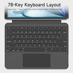 HOU for iPad Air 13 Inch Case Keyboard, Detachable Keyboard Case for iPad Pro - Image 5
