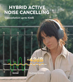 Edifier W820NB Plus Hybrid Active Noise Cancelling Headphones - Image 3