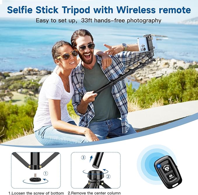 Phone Tripod Stand, Flexible Portable Phone Stand - Image 7
