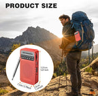 Portable Radio AM FM with Long Range Reception, Goodes Transistor Radio with - Image 6