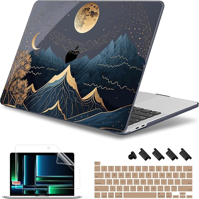 May Chen Compatible with MacBook Pro 13 inch Case with Touch Bar 2022 2021 2020 by MayChen