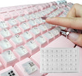 80 Pcs Keyboard Sticker for Long Nails Typing and Gaming, Symbolic and by Ivaso