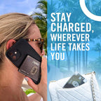 AquaVault ChargeCard – Ultra Slim Emergency Power Bank – Fits in Wallet – USB-C - Image 8